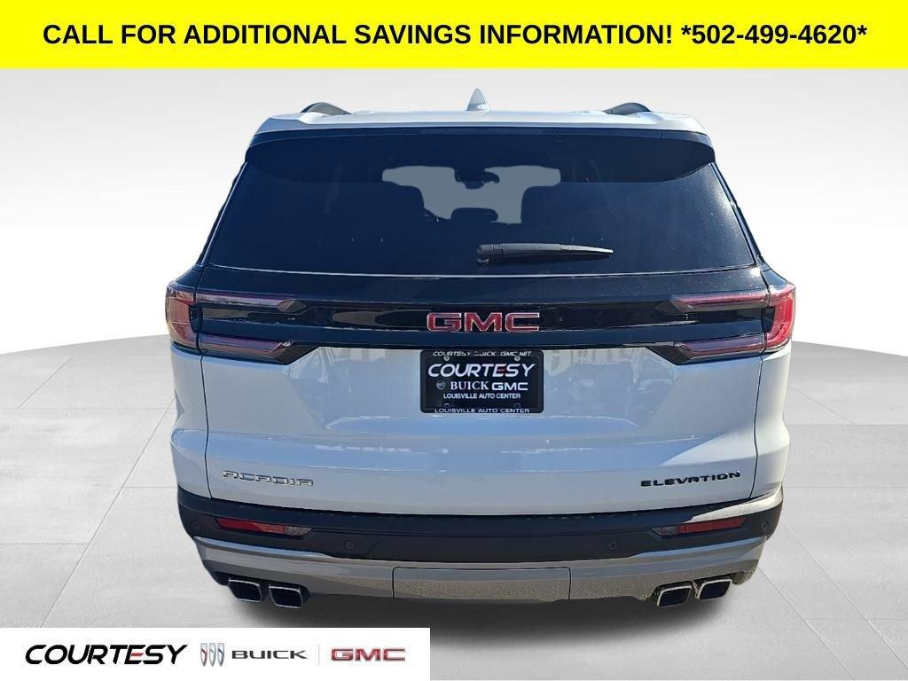 new 2025 GMC Acadia car, priced at $42,636