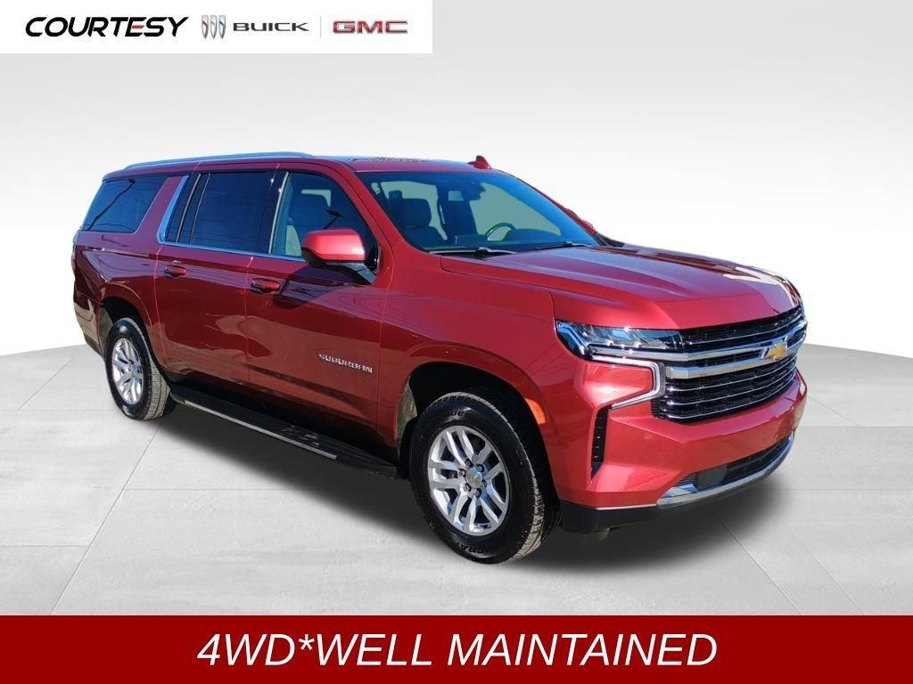 used 2021 Chevrolet Suburban car, priced at $36,710