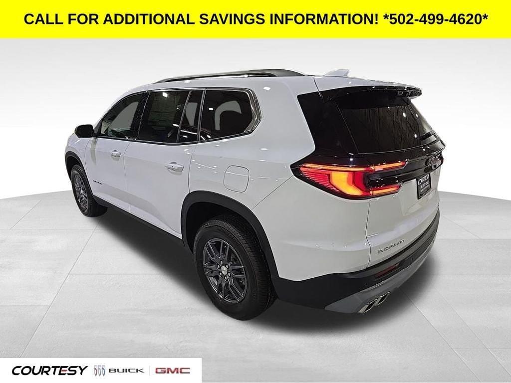 new 2026 GMC Acadia car, priced at $46,090