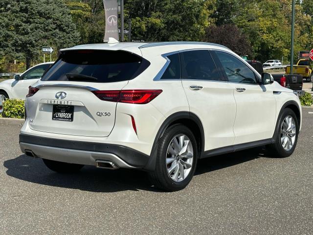 used 2021 INFINITI QX50 car, priced at $32,495