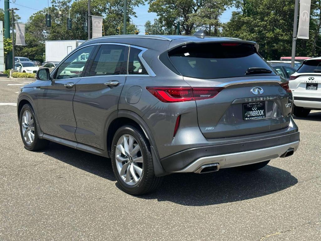 used 2022 INFINITI QX50 car, priced at $32,495