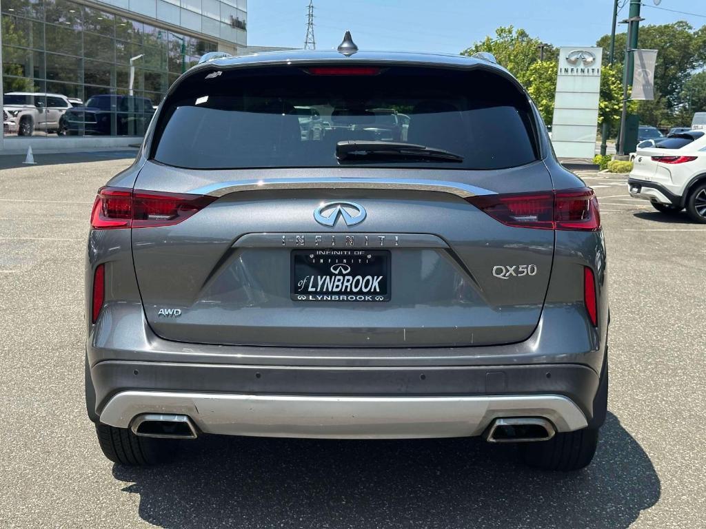 used 2022 INFINITI QX50 car, priced at $32,495