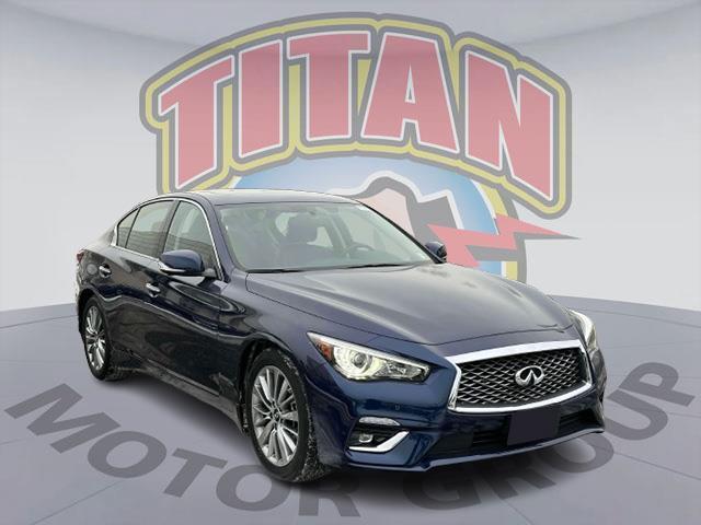 used 2022 INFINITI Q50 car, priced at $31,495