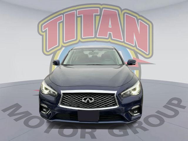 used 2022 INFINITI Q50 car, priced at $31,495