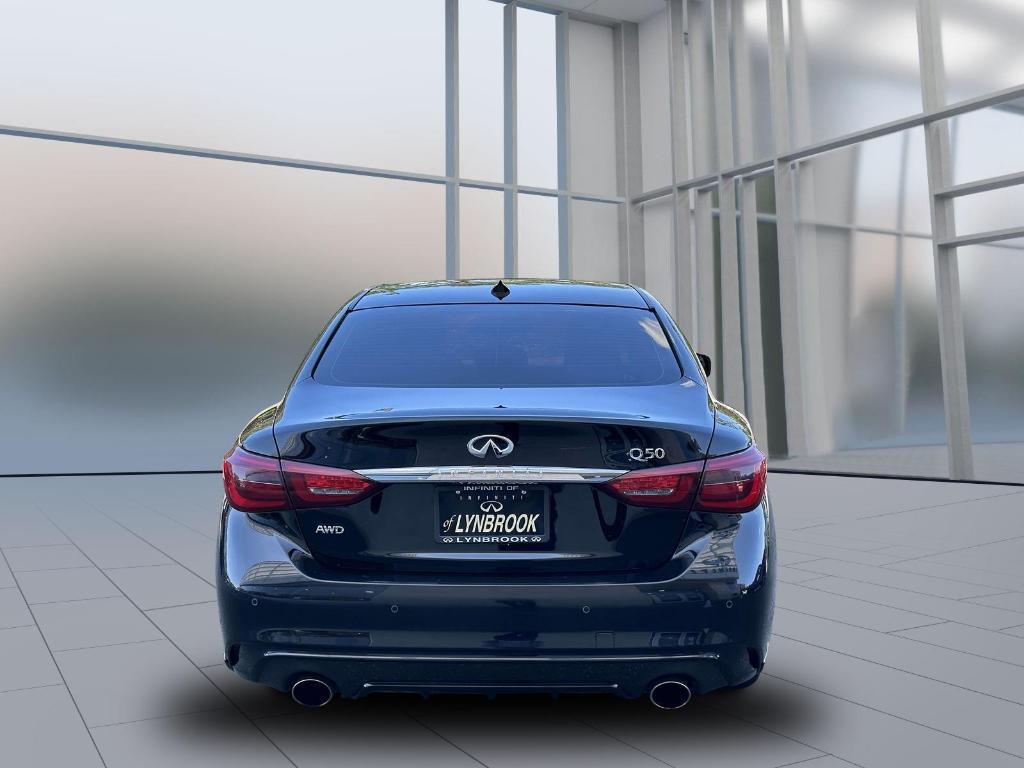 used 2022 INFINITI Q50 car, priced at $32,890