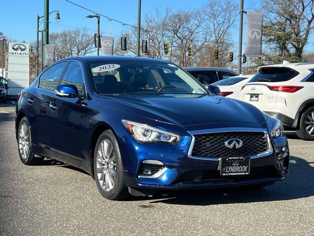 used 2022 INFINITI Q50 car, priced at $32,495