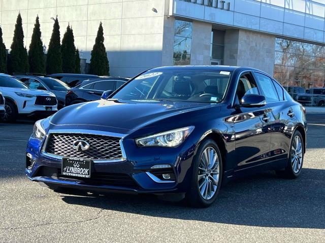 used 2022 INFINITI Q50 car, priced at $32,495