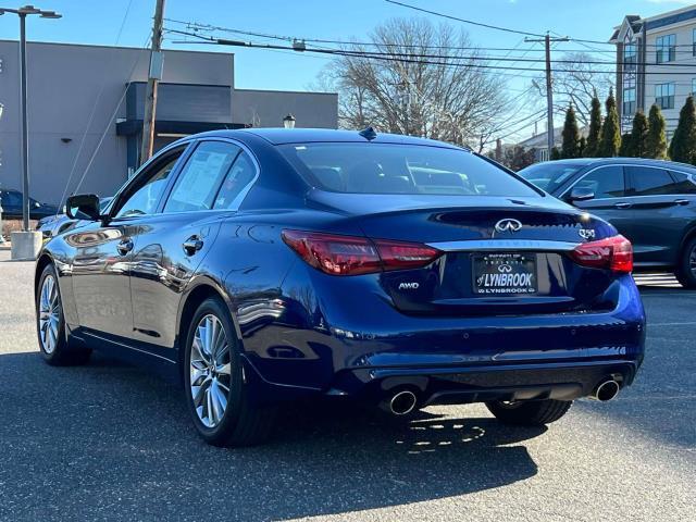 used 2022 INFINITI Q50 car, priced at $32,495