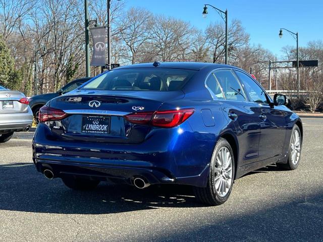 used 2022 INFINITI Q50 car, priced at $32,495