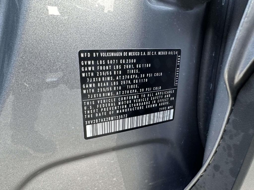used 2024 Volkswagen Tiguan car, priced at $29,594
