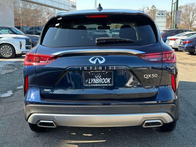 used 2022 INFINITI QX50 car, priced at $32,995