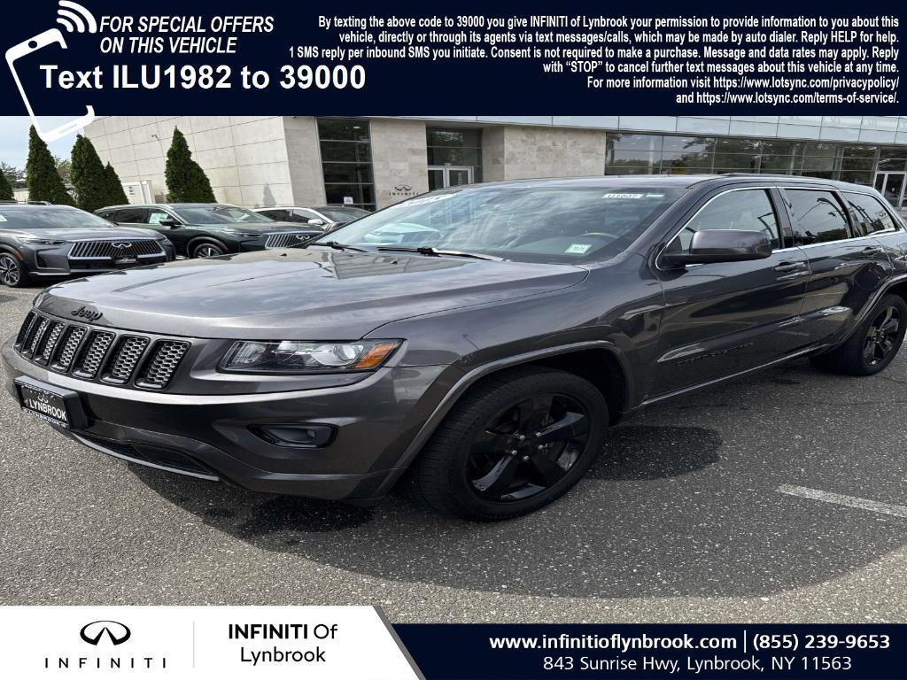 used 2015 Jeep Grand Cherokee car, priced at $14,225