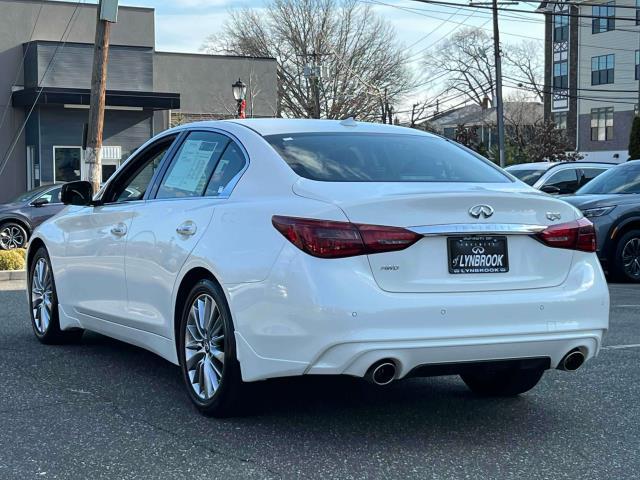 used 2022 INFINITI Q50 car, priced at $31,495