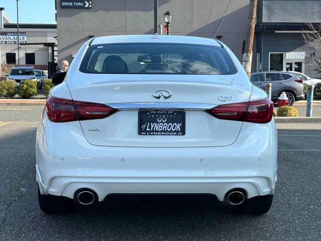 used 2022 INFINITI Q50 car, priced at $31,495