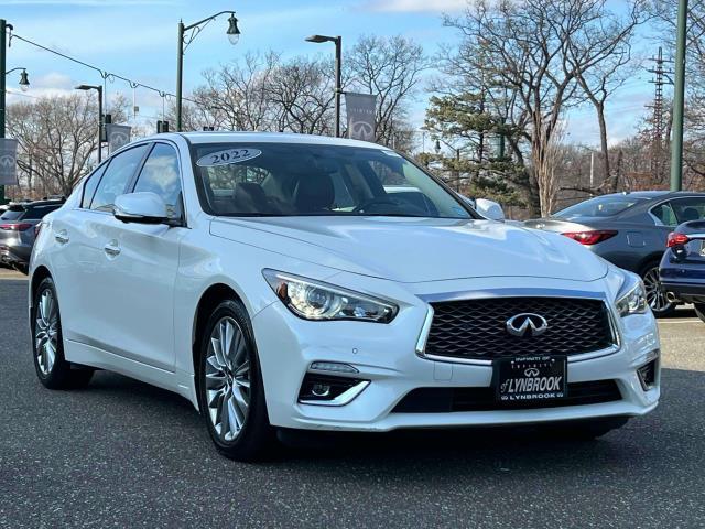 used 2022 INFINITI Q50 car, priced at $31,495