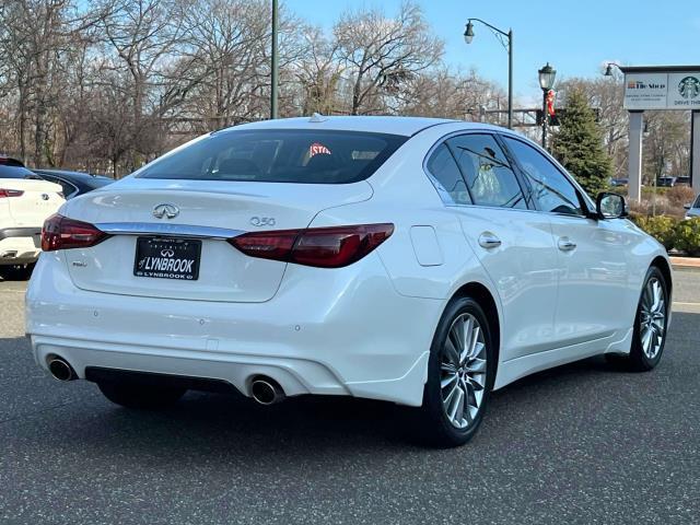 used 2022 INFINITI Q50 car, priced at $31,495