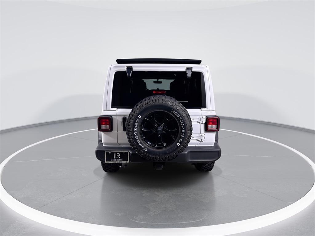 used 2022 Jeep Wrangler car, priced at $32,987