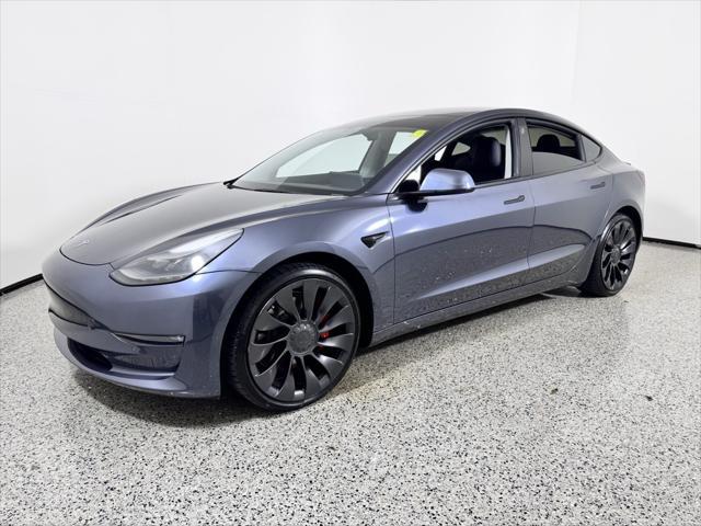 used 2021 Tesla Model 3 car, priced at $31,998