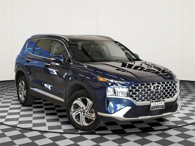 used 2021 Hyundai Santa Fe car, priced at $20,798