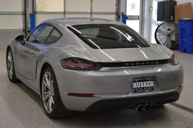 used 2017 Porsche 718 Cayman car, priced at $58,698