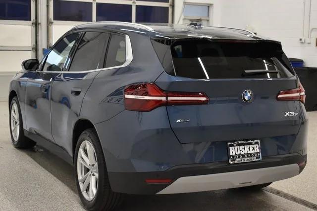 new 2025 BMW X3 car, priced at $56,085