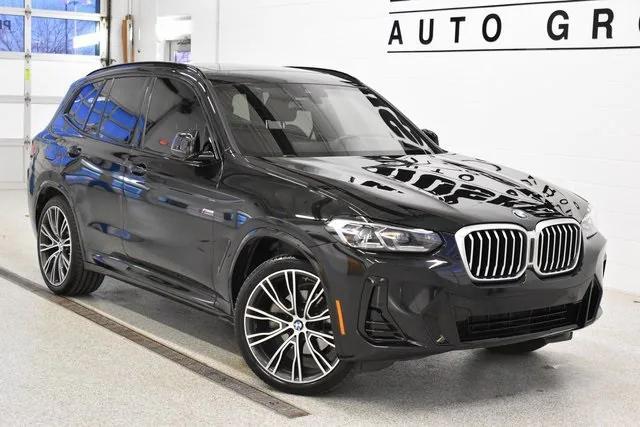 used 2022 BMW X3 car, priced at $35,498