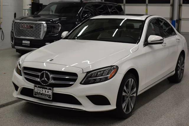 used 2021 Mercedes-Benz C-Class car, priced at $29,998