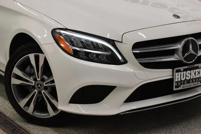 used 2021 Mercedes-Benz C-Class car, priced at $29,998