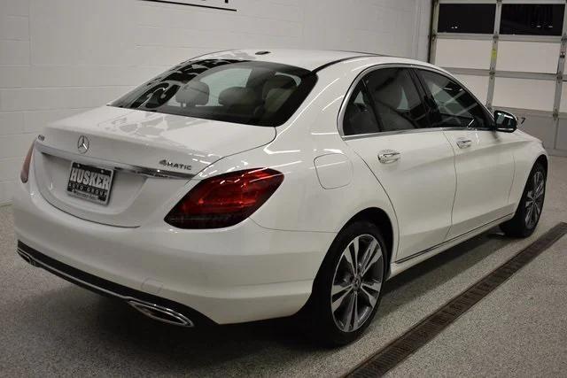 used 2021 Mercedes-Benz C-Class car, priced at $29,998