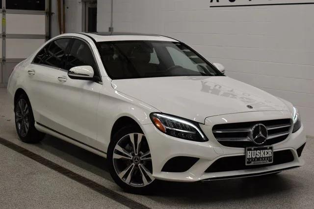 used 2021 Mercedes-Benz C-Class car, priced at $29,998