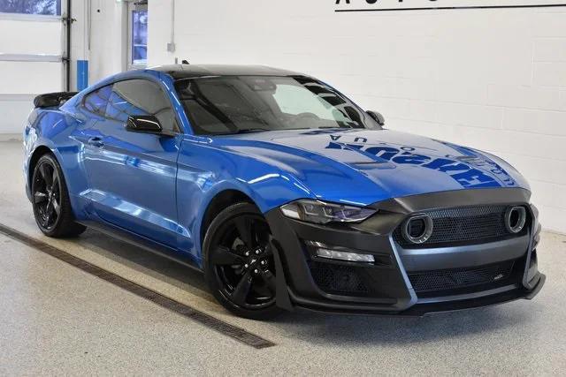 used 2021 Ford Mustang car, priced at $21,498