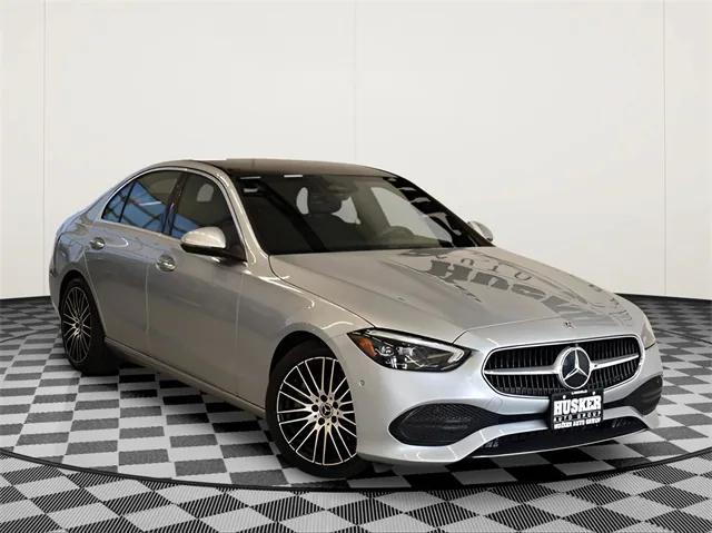used 2022 Mercedes-Benz C-Class car, priced at $31,998