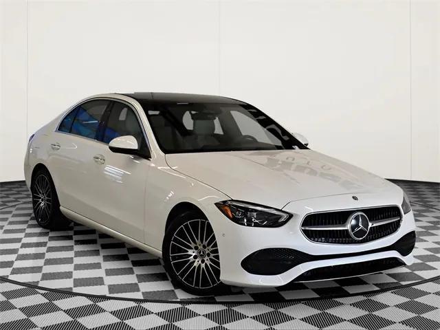 new 2025 Mercedes-Benz C-Class car, priced at $52,885