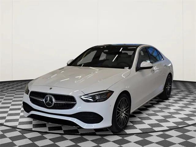 new 2025 Mercedes-Benz C-Class car, priced at $52,885