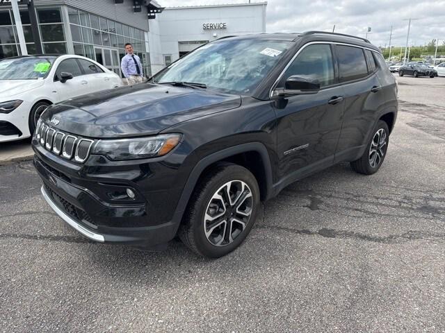 used 2022 Jeep Compass car, priced at $25,498