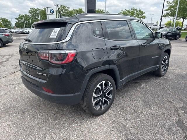 used 2022 Jeep Compass car, priced at $25,498