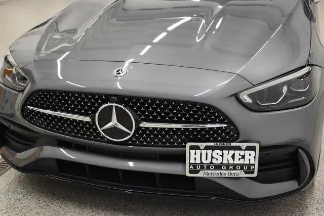 used 2022 Mercedes-Benz C-Class car, priced at $35,498