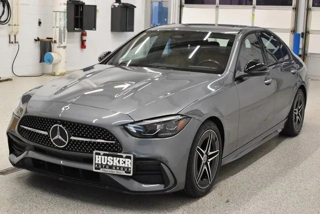 used 2022 Mercedes-Benz C-Class car, priced at $35,498