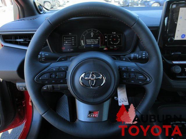 new 2025 Toyota GR Corolla car, priced at $50,124