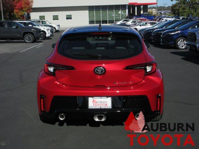 new 2025 Toyota GR Corolla car, priced at $50,124