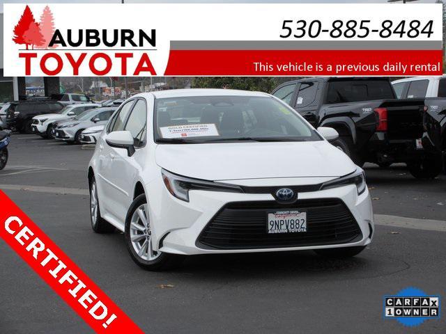 used 2024 Toyota Corolla Hybrid car, priced at $26,288