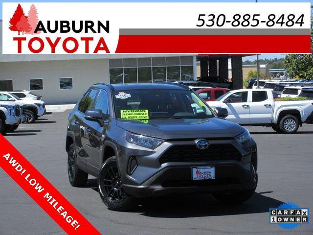 used 2022 Toyota RAV4 Hybrid car, priced at $33,477