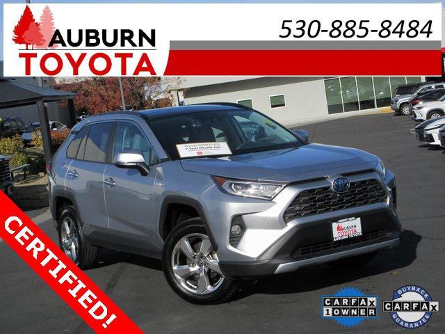 used 2021 Toyota RAV4 Hybrid car, priced at $33,988