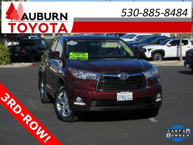 used 2015 Toyota Highlander car, priced at $25,988