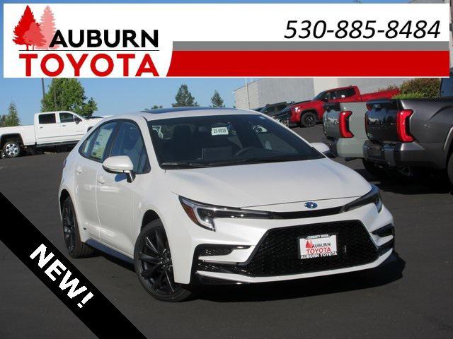 new 2025 Toyota Corolla Hybrid car, priced at $31,084