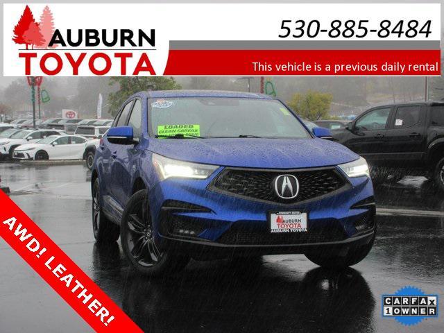 used 2021 Acura RDX car, priced at $30,988