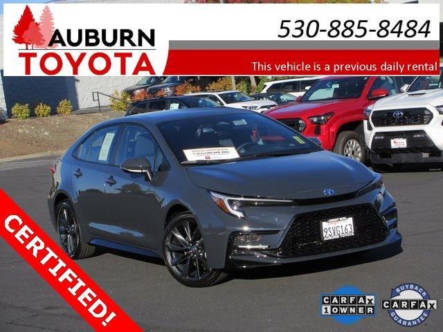 used 2025 Toyota Corolla Hybrid car, priced at $25,988