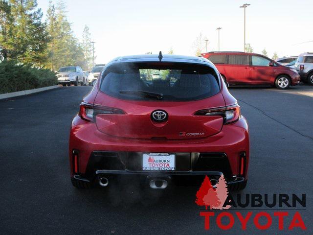 new 2025 Toyota GR Corolla car, priced at $47,137