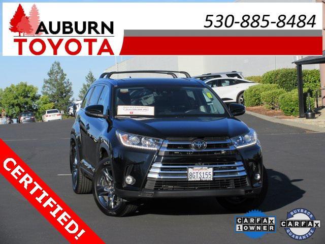 used 2019 Toyota Highlander car, priced at $30,988