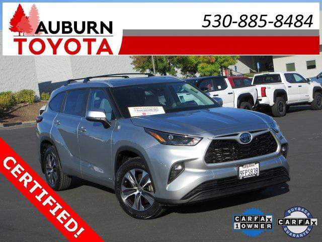 used 2023 Toyota Highlander Hybrid car, priced at $43,588